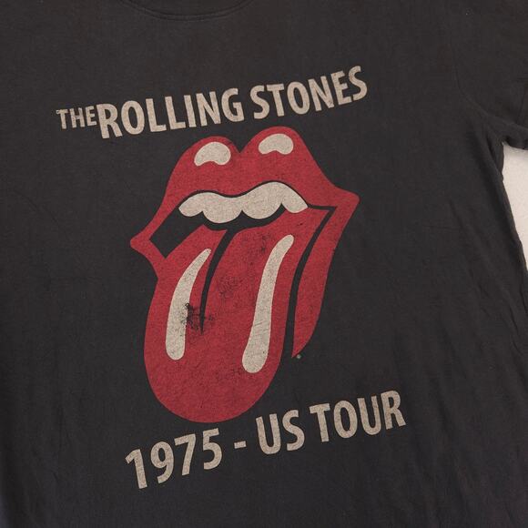 Rolling Stones Band Graphic Short Sleeve T Shirt Womens Size 2XL Black - Picture 4 of 9